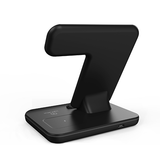 3-i-1 & Multi-Ladestationer | 3-i-1 trådløs oplader til iPhone / Watch / AirPods - 15W - DeLX™ - DELUXECOVERS.DK
