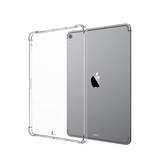 iPad Air 6 11" 2024 | iPad Air 11" (2024/2025/2026) - Silent Stødsikker Silikone Cover - Gennemsigtig - DELUXECOVERS.DK