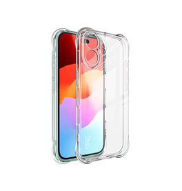 iPhone 17 | iPhone 17 - imak™ Silent Stødsikker Silikone Cover - Klar - DELUXECOVERS.DK