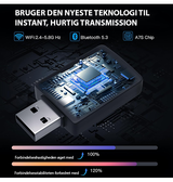 CarPlay Adapter | Trådløs CarPlay & Android Auto Adapter – USB – Carabc™ - DELUXECOVERS.DK