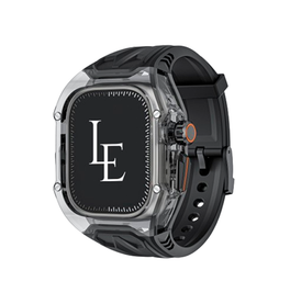 Apple Watch 42-49mm | Apple Watch Ultra 1/2 (49mm) - L'Empiri™ Hybrid-X Rem / Cover - Sort - DELUXECOVERS.DK