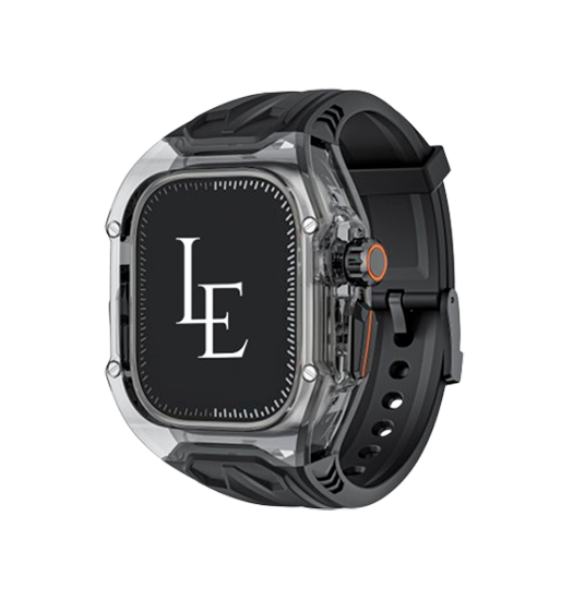 Apple Watch 42-49mm | Apple Watch Ultra 1/2 (49mm) - L'Empiri™ Hybrid-X Rem / Cover - Sort - DELUXECOVERS.DK