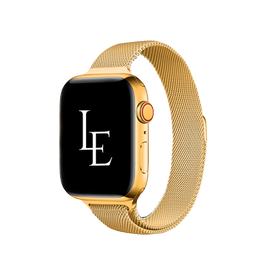 Apple Watch 42-49mm | Apple Watch (42/44/SE/45/46/49mm) - L'Empiri™ Milanese Thin Loop - Guld - DELUXECOVERS.DK