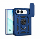 iPhoneDuo | iPhone Duo - NX Pro™ Armor-skal med ringhållare - Blå - DELUXECOVERS.SE