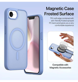 iPhone 17e / 16e | iPhone 17e / 16e - DUX DUCIS™ 2-i-1 Læder Etui M. Aftageligt Cover - Babyblå - DELUXECOVERS.DK