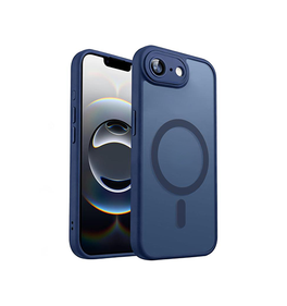 iPhone 17e / 16e | iPhone 17e / 16e - XDCASE™ Frostet M. MagSafe Cover - Blå - DELUXECOVERS.DK