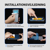 iPhone Beskyttelsesglas | iPhone 17 Pro - ENKAY™ Beskyttelsesglas m. Nem Installation - DELUXECOVERS.DK