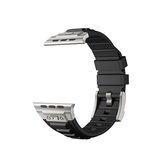 Apple Watch 42-49mm | Apple Watch (42/44/SE/45/46/49mm) - High Stretch Armor Silikonerem - Sort - DELUXECOVERS.DK