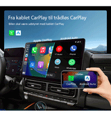 CarPlay Adapter | Apple CarPlay & Android Auto Adapter - Plug & Play - Carbon - DELUXECOVERS.DK
