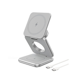 3-i-1 & Multi-Ladestationer | <X>Premium 3-i-1 Magnetisk Trådløs Oplader - Foldbar & MagSafe-kompatibel - DELUXECOVERS.DK