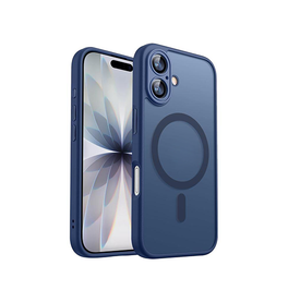 iPhone 17 | iPhone 17 - XDCASE™ Frostet M. MagSafe Cover - Blå - DELUXECOVERS.DK