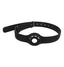 Airtag | Apple AirTag 1/2 Silikone Halsbånd til Hund og Kat - Sort - DELUXECOVERS.DK