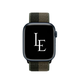 Apple Watch (38/40/SE/41/42mm) - L'Empiri™ Sport+ Nylon Velcro Rem - Army