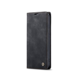 iPhone 17e / 16e | iPhone 17e / 16e - CaseMe™ Noble Læder Etui / Pung - Sort - DELUXECOVERS.DK