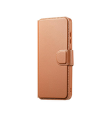 Samsung Galaxy S25 | Samsung Galaxy S25 - CaseNeo™ 2-i-1 MagSafe Læder Cover M. Kortholder - Lysebrun - DELUXECOVERS.DK