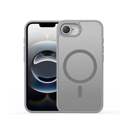 iPhone 17e / 16e | iPhone 17e / 16e - DUX DUCIS™ MagSafe Silikone Cover - Grå - DELUXECOVERS.DK