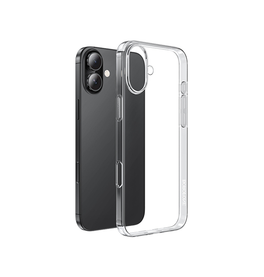 iPhone 16 Plus | iPhone 16 Plus - Borofone™ Silikone Cover - Gennemsigtig - DELUXECOVERS.DK