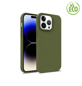 iPhone 14 Pro Max | iPhone 14 Pro Max - EcoCase™ 100% Plantebaseret Cover - Mørkegrøn - DELUXECOVERS.DK