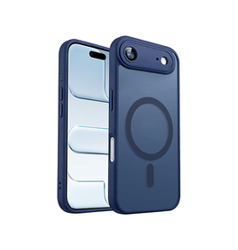 iPhone 17 Air | iPhone 17 Air - XDCASE™ Frostet M. MagSafe Cover - Blå - DELUXECOVERS.DK