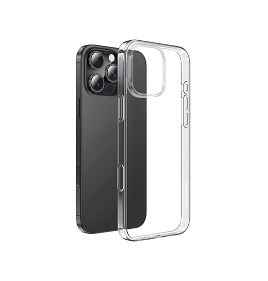 iPhone 16 Pro | iPhone 16 Pro - Borofone™ Silikone Cover - Gennemsigtig - DELUXECOVERS.DK