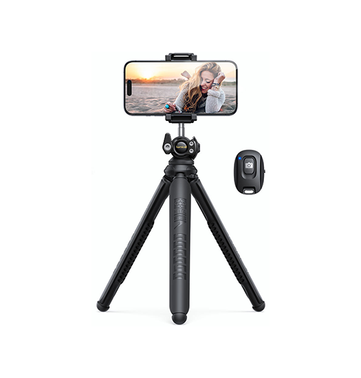 Mobil Tripod | Lamicall™ Tripod - Mobil / Kamera / GoPro - 360° - M. Fjernbetjening - DELUXECOVERS.DK