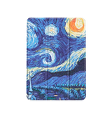 iPad Air 6 11" 2024 | iPad Air 11" (2024/2025/2026) - DeLX™ Trifold ArtCover M. Stander - Blue Sky - DELUXECOVERS.DK