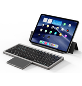 iPad Mini 1/2/3 | iPad Mini 1/2/3 - DUX DUCIS™ - Bluetooth Tastatur m. Trackpad - Sort - DELUXECOVERS.DK