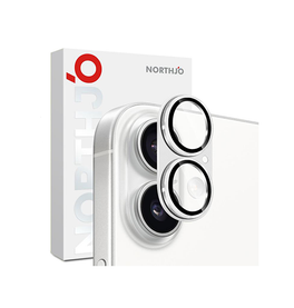 iPhone Beskyttelsesglas | iPhone 17 - NTJO™ 9H Kamera Linse Beskyttelsesglas - Sølv - DELUXECOVERS.DK