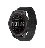 QUICKFIT | Garmin QuickFit 22mm - L'Empiri™ Milanese Loop / Rem - Sort - DELUXECOVERS.DK