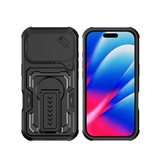 iPhone 16 - NILLKIN® Cam-Slide Hantverkarfodral - Svart