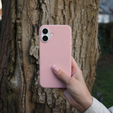 iPhone 16 Plus | iPhone 16 Plus - DeLX™ Pastel Silikone Cover - Sand Pink - DELUXECOVERS.DK