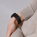 Apple Watch 42-49mm | Apple Watch (42/44/SE/45/46/49mm) - L'Empiri™ Trail-X Nylon Loop - Sort - DELUXECOVERS.DK