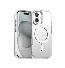 iPhone 17 | iPhone 17 - DeLX™ Frosted Cover m. MagSafe - Hvid - DELUXECOVERS.DK