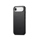 iPhone 17 Air | iPhone 17 Air - DeLX® Læder Cover - MagSafe Kompatibel - Sort - DELUXECOVERS.DK