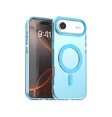 iPhone 17 Air | iPhone 17 Air - DeLX™ Frosted Cover m. MagSafe - Blå - DELUXECOVERS.DK