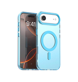 iPhone 17 Air | iPhone 17 Air - DeLX™ Frosted Cover m. MagSafe - Blå - DELUXECOVERS.DK