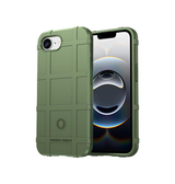 iPhone 17e / 16e | iPhone 17e / 16e - RUGGED SHIELD™ Stødsikkert Håndværker Cover - Grøn - DELUXECOVERS.DK