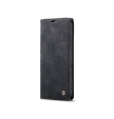 iPhone 17 Pro | iPhone 17 Pro - CaseMe™ Noble Læder Etui / Pung - Sort - DELUXECOVERS.DK