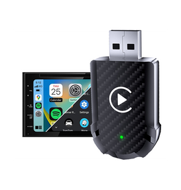 CarPlay Adapter | Apple CarPlay & Android Auto Adapter - Plug & Play - Carbon - DELUXECOVERS.DK