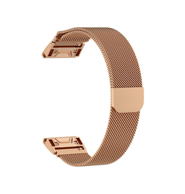 QUICKFIT | Garmin QuickFit 20mm - L'Empiri™ Milanese Loop / Rem - Rose Guld - DELUXECOVERS.DK