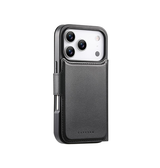 iPhone 17 Pro | iPhone 17 Pro - CaseNeo™ 2-i-1 MagSafe Læder Cover M. Kortholder - Sort - DELUXECOVERS.DK