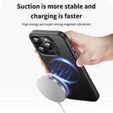 iPhone 14 Pro Max | iPhone 14 Pro Max - DeLX™ Full Carbon Cover - MagSafe Kompatibel - DELUXECOVERS.DK