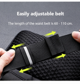 iPhone 11 Pro Max - CarrySmart™ crossbody-väska för mobilen - Svart