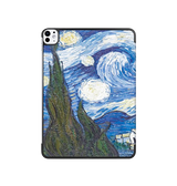 iPad Pro 11 (2024) | iPad Pro 11" (2024/2025) - DeLX™ Trifold ArtCover M. Stander - Blue Sky - DELUXECOVERS.DK