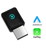 CarPlay Adapter | Trådløs CarPlay/Android Auto USB-adapter Plug & Play – OEM-knapstyring - DELUXECOVERS.DK