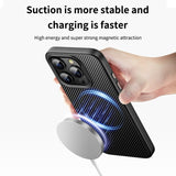 iPhone 14 Pro | iPhone 14 Pro - DeLX™ Full Carbon Cover - MagSafe Kompatibel - DELUXECOVERS.DK