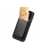 iPhone 17 | iPhone 17 - Valora™ MagSafe Cover med Aftagelig Kortholder - Retro Sort - DELUXECOVERS.DK