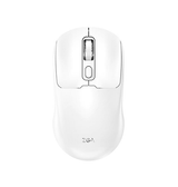 Mus | ZGA® | Ergonomisk BT 5.0 Mus | 2.4GHz Trådløs Mus - Hvid - DELUXECOVERS.DK