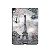 iPad Air 6 11" 2024 | iPad Air 11" (2024/2025/2026) - DeLX™ Trifold ArtCover M. Stander - Noir - DELUXECOVERS.DK