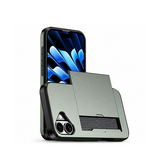 iPhone 16 Plus | iPhone 16 Plus - Deluxe™ Håndværker Cover M. Kortholder - Army - DELUXECOVERS.DK
